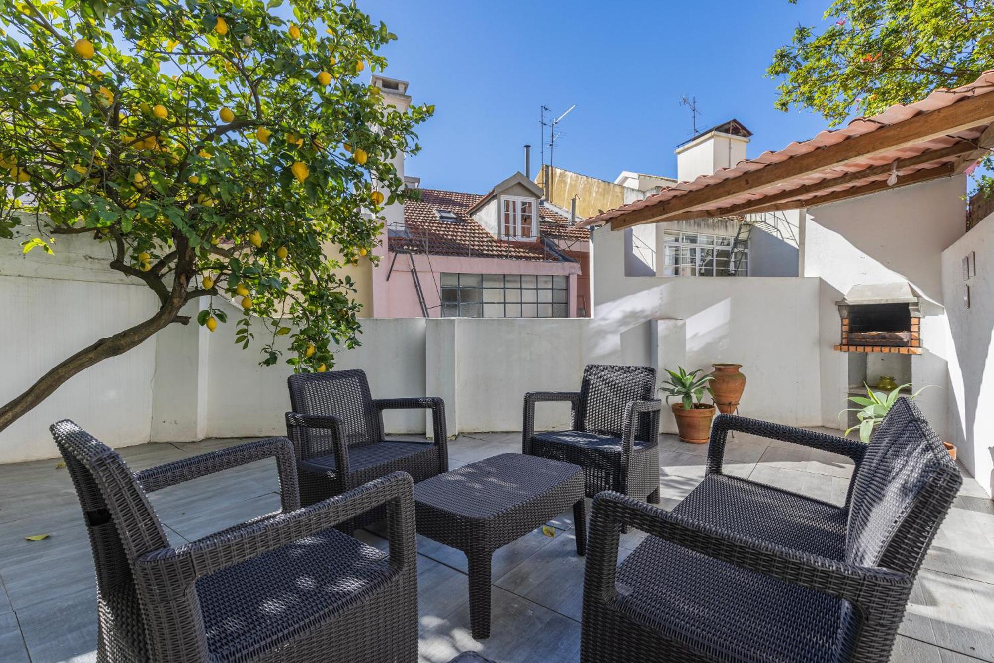 Apartamento Moderno Com Terraco Lisboa Exterior foto